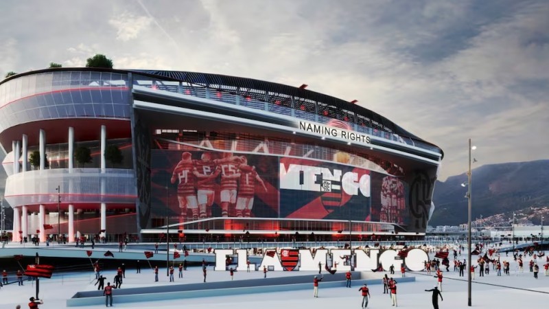 El impresionante estadio que construirá Flamengo de Brasil